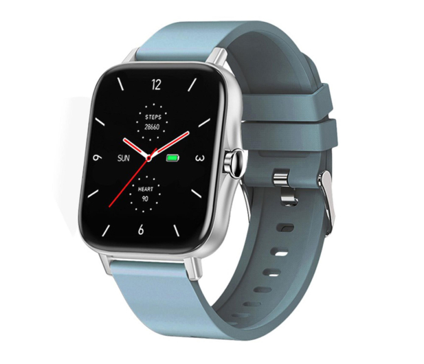 MAXCOM FW55 Aurum Pro srebrno-niebieski - 1154709 - zdjęcie